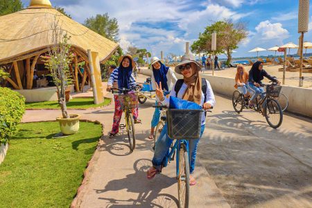 Lombok Gili Trawangan Mainroad