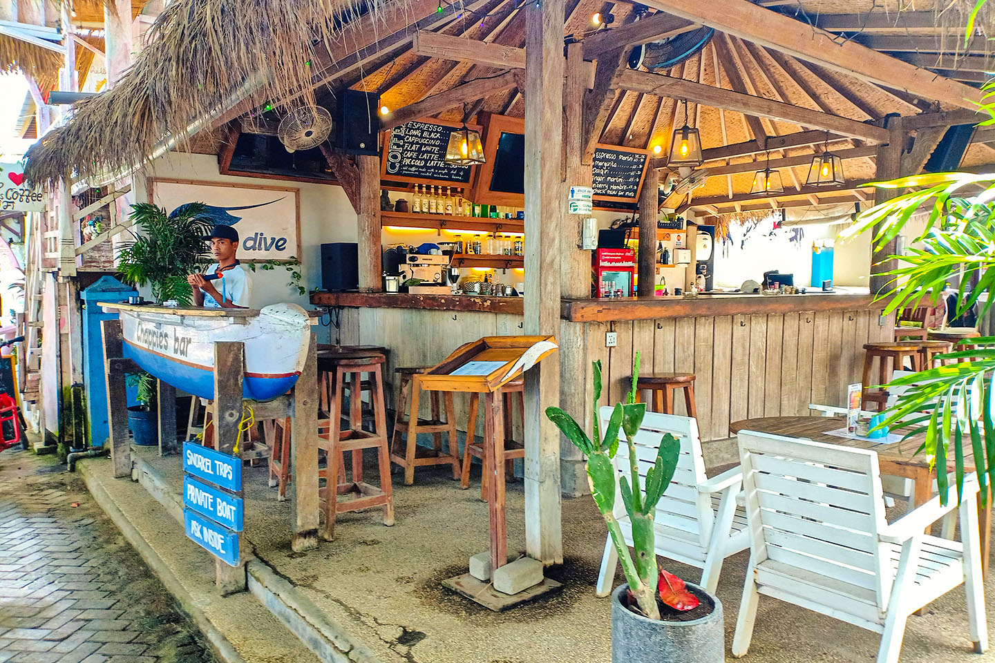 Lombok Gili Trawangan - Cafe