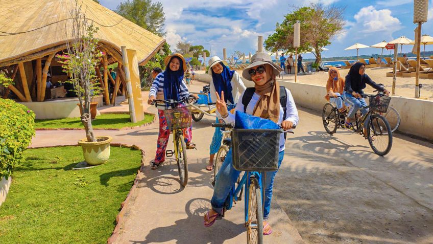 Lombok Gili Trawangan Mainroad